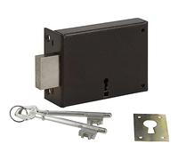 Metalux Série 467 Gauche - Serrure en applique 140x80 Porte extérieur portail cave jardin