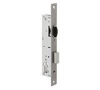 Metalux - Série 880 - Serrure à encastrer Rouleau et Condamnation à clé pour Porte de magasin, Hall, Lieu public Rouleau longue sortie pour assurer un bonne fermeture