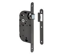 Metalux serrure pour porte bois certifiées NF - Encastrée Réversible Coffre hauteur 145 Entraxe 70 Porte de bureau porte d'entrée bureau chambre (Sans condamnation Axe 50)