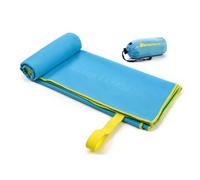 Meteor Serviette de bain microfibre Bleu Taille M Plage – Séchage rapide, ultralégère