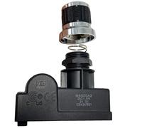 METER STAR Allumeur électronique à 2 prises avec interrupteur tactile chromé pour Char-Broil, Kenmore Sears, Brinkmann, Broil-Mate, Broilmaster, Blackstone, Pile AA