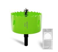 METOTY Scie cloche bi-métal de 70 mm, Scies cloches universelles HSS M42, avec adaptateur à tige triangulaire et foret de centrage, Un sac anti-poussière gratuit pour aluminium, métaux, plastiques