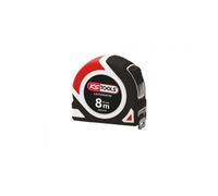 KS Tools – Mètre ruban ULTIMATE 302.0134 – Bi-matière 8 m x 25 mm, enrouleur & arrêt auto