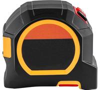 Mètre à ruban laser 2 en 1, outil de mesure laser rechargeable de 41 m et ruban à mesurer magnétique de 4,8 m, 4 modes : longueur, surface, volume, continu, unités ft/in/m/ft+in, pour l'extérieur, la 