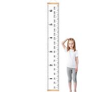 Mètre de Taille pour,Tableau de Croissance Amovible avec Rubans | Avec Ruban Amovible Réutilisable Déco Maison Chambre Bébé Outil Parental Éducatif Salle De Jeu