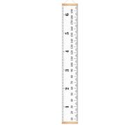 Mètre de Taille pour - Tableau de Croissance Amovible avec Rubans | Règle de Mesure Réutilisable avec Lanière pour Croissance Enfant