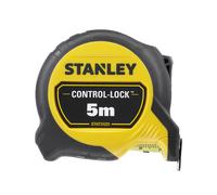 Stanley Mètre ruban Control-Lock 5 m x 25 mm — Précis pour artisans et bricoleurs