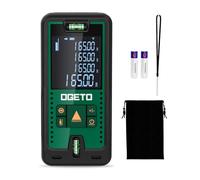 Metre Laser 50m, Ogeto Télémètre Laser Numerique, 99 Stockage, Mesure Longueur/Zone/Volume/Théorème de Pythagore(2* AAA Piles) pour Rénovation Intérieure/Chantier de Construction