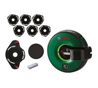 Mètre laser lignes Bosch - Atino Set (mètre ruban de 1,5 m, 6 gel pads, 1 pile 1,5 V LR6 (AA))