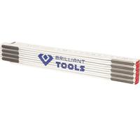 Mètre pliant Brilliant Tools BT110900 2 m bois