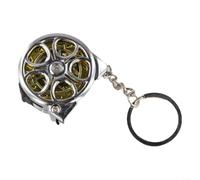 Mètre Ruban à Clip Ceinture pour Bricolage et pour chantier Mètre(gold) | Acier inoxydable pour premium, anti-rouille, boîtier ABS , pour idéal usage intensif, longue durée de vie