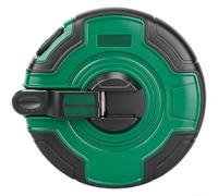 Mètre ruban à mesurer 20 m, 30 m, 50 m avec résistance en fibre de verre et flexibilité en PVC, échelle double face et poignée pliable compacte pour la portabilité (20 m)