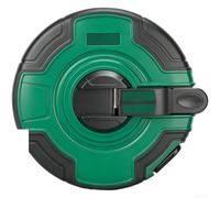 Mètre ruban à mesurer 20 m, 30 m, 50 m avec résistance en fibre de verre et flexibilité en PVC, échelle double face et poignée pliable compacte pour la portabilité (30 m)