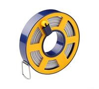 Mètre ruban à mesurer en fibre souple de 10 mètres double face pour vêtements, tissu, couture, usage domestique, étui compact