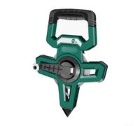 Mètre Ruban Acier 100m Grande Longueur Mètre Ruban Acier 100m(100M) | Acier inoxydable , résistance à l' pour usure, pour idéal pour chantier, 30 mètres, design portable