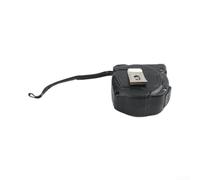Mètre Ruban Acier 5M Design Creux Lavable(7.5M) | Acier inoxydable pour premium, coque ABS noire, mécanisme fluide, résistance totale à la rouille, usage intensif