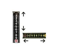 Ribimex Flexomètre autobloquant professionnel PRMES05X28D 5 m x 28 mm double sens de lecture