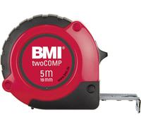 BMI Mètre-ruban de poche twoComp L 3 m bande 16 mm mm/cm EG II ABS avec aimant
