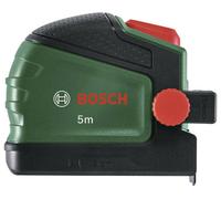 Bosch Mètre ruban 1600A02Z9Y 5 m (16 pi) Auto Lock, clip pour crayon, revêtement nylon