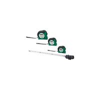 Mannesmann Mètre-ruban M80505 – 5,0 m, 3 stoppeurs et 1 clip ceinture