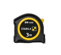 STABILA Mètre-ruban de poche BM 100 STABILA, 3 m, graduation métrique Quantité:1