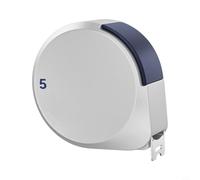 Mètre ruban en acier de haute précision, outil de mesure portable étanche avec étui autobloquant pour projets de construction domestique et tâches d'atelier (5 m x 19 mm)