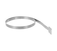 Mètre Ruban en Acier Inoxydable à Double Échelle pour Atelier | Mesure Simultanée du Diamètre Circonférence, Affichage Précis, pour Bagues de Roulement et Valves