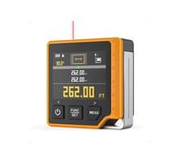 Mètre ruban laser CIGMAN CD-80 portée de 80 m (262 pi) 6 unités commutables batterie rechargeable de 1000 mAh