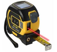 Metre Ruban Laser Digital - Outil de Mesure Electronique avec Laser 40m et Ruban à Mesurer 5m - Mètre Numérique Électronique Mode