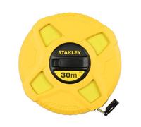 Stanley Mètre ruban 0-34-297 - fibre de verre 30 m x 12,7 mm - boîtier semi-fermé