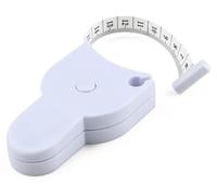 Mètre ruban - Mètre ruban rétractable - 1,5 m - ABS - Blanc