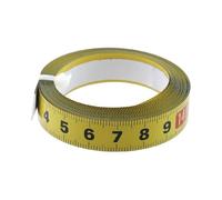 Mètre ruban Outil de menuiserie de poche au système métrique | Règle adhésive en ruban pour Tables, Machines, Plans de Travail, Tuyaux, , Colonnes, Guides de Tronçonnage,