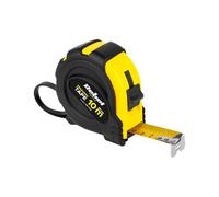 Mètre ruban professionnel robuste avec système enrouleur de 10 m, largeur 25 mm