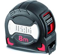 Mètre ruban professionnel Usag U09810038 revêtement antichoc 8 m