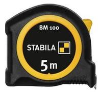 STABILA Mètre-ruban de poche BM 100 STABILA, 5 m, graduation métrique de 1 000 mm Quantité:1