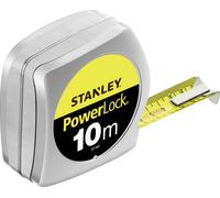 Stanley Mètre-ruban de poche PowerLock® L. 10 m l. de bande 25 mm mm/cm EG II plastique Quantité:1