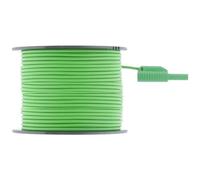 Metrel A 1163 Câble de mesure de sécurité, fiche banane 4 mm, 4 mm, 50 m, vert, 1 pièce