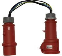 Metrel A 1390 Adaptateur de mesure femelle CEE 32 A 5 pôles - mâle CEE 32 A 5 pôles