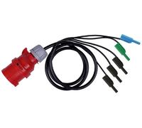 Metrel A 1641 Adaptateur de mesure femelle CEE 16 A 3 pôles - banane mâle 4 mm