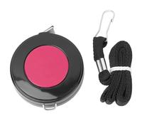 Mètres à ruban, Mètre ruban Ruban a Mesurer Ruban à mesurer double face en plastique rétractable avec bouton-poussoir pour la couture et le sur mesure 150cm / 60Inch(rouge)