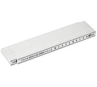 Metrica 18070 Mètre à triple pliant en fibre Blanc