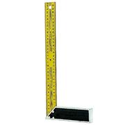 Metrica 29244 Équerre menuisier lames Jaune