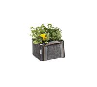 Metro Huerto Sac Mh Jardinière Bac À Fleurs En Géotextile 30 X 30 X 30 Cm Multicolore