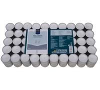 METRO Professional Bougies à chauffe-plat, 100% paraffine, Ø 3,75 x 2 cm, durée d'éclairage 6 heures, blanches (150 pièces)