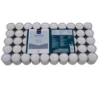 METRO Professional Bougies à chauffe-plat, 100% paraffine, Ø 3.9 x 2.2 cm, durée d'éclairage de 8 heures, blanches (100 pièces)