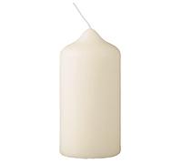 METRO Professional Lot de 12 Bougies Piliers, 100 x Ø 48 mm, Combustion: environ 21h, Ivoire, pour la Maison, les Fêtes et la Restauration