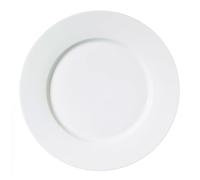 METRO Professional Lot de 6 assiettes plates Fine Dining en porcelaine Ø 23 cm Blanc