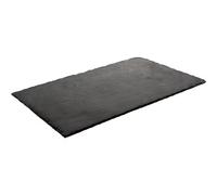 METRO Professional Plateau en ardoise naturelle GN 1/2, 32.5 x 26.5 cm, noir