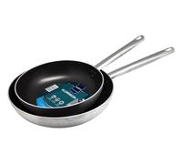 Metro Professional Poêle à pâtes, Aluminium, ø 24 cm + ø 28 cm, Revêtement Antiadhésif, 2 pièces