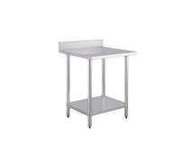 METRO Professional Table de Travail GWTS4077B, Acier Inoxydable, 70 x 70 x 85 cm, argenté